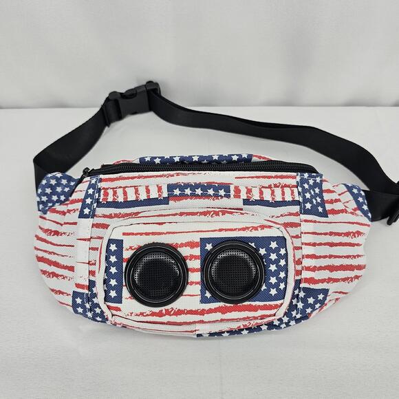American Vintage Handbags - Vintage American Flag Fanny Pack 4th Of July Independence Day